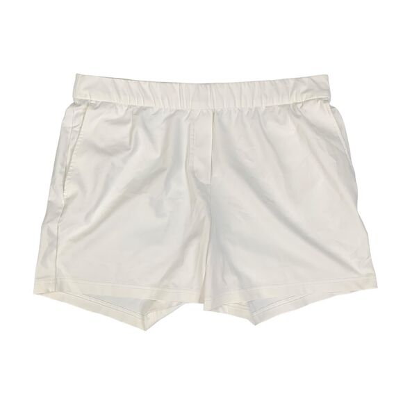Nike Shorts Womens L Large White Flex Victory Dri Fit Stretch Performance Golf - Picture 1 of 15